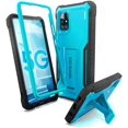thumbnail image 1 of ExoGuard For Samsung Galaxy A51 5G Case, Phone Case with Screen Protector and Kickstand (Blue), 1 of 8