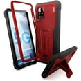 thumbnail image 1 of ExoGuard For Samsung Galaxy A51 5G Case, Phone Case with Screen Protector and Kickstand (Red), 1 of 8