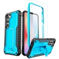 thumbnail image 1 of ExoGuard For Samsung Galaxy S23 Case, Phone Case with Screen Protector and Kickstand (Blue), 1 of 8