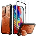 thumbnail image 1 of ExoGuard For Samsung Galaxy S24 Plus Case, Phone Case with Screen Protector and Kickstand (Orange), 1 of 6