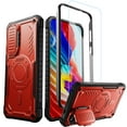 thumbnail image 1 of ExoGuard For Samsung Galaxy S24 Plus Case, Phone Case with Screen Protector and Kickstand (Red), 1 of 6