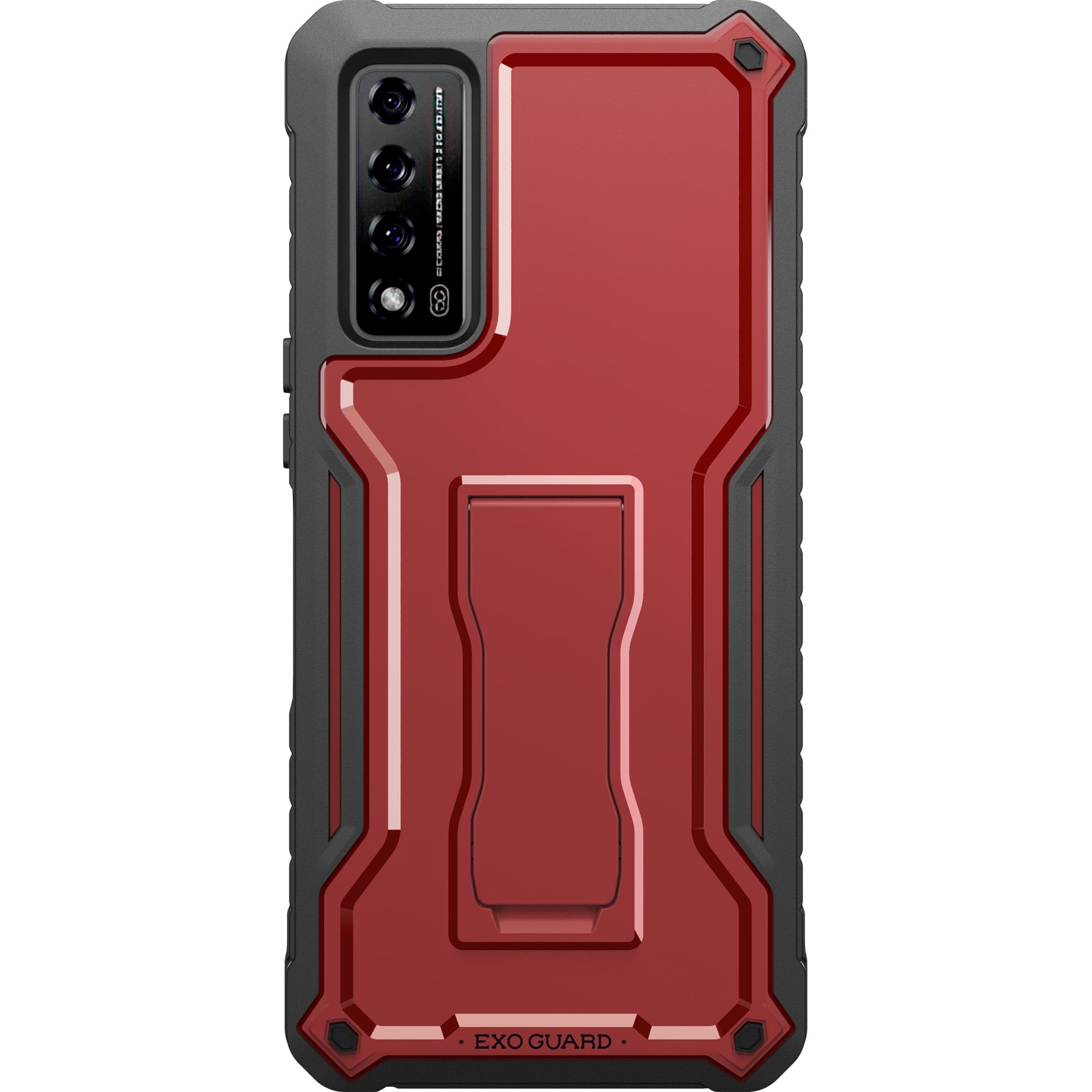 Eaglecell - Custodia Protettiva Antiurto Per TCL Stylus 5G/T779, Con Supporto Ad Anello, Colore: Nero - Foto 5