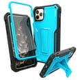thumbnail image 1 of ExoGuard For iPhone 11 Pro Max Case, Phone Case with Screen Protector and Kickstand (Blue), 1 of 7