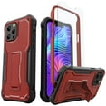 thumbnail image 1 of ExoGuard For iPhone 13 Pro Max Case, Phone Case with Screen Protector and Kickstand (Red), 1 of 7