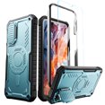 thumbnail image 1 of ExoGuard for Samsung Galaxy A15 Case, Phone Case with Screen Protector and Kickstand (Blue), 1 of 6