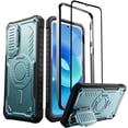 thumbnail image 1 of ExoGuard for Samsung Galaxy S23 FE Case, Phone Case with Screen Protector and Kickstand (Blue), 1 of 6