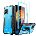 thumbnail image 1 of ExoGuard for T-Mobile Revvl 7 Pro 5G Case, Phone Case with Screen Protector and Kickstand (Blue), 1 of 7