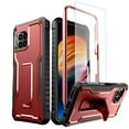 thumbnail image 1 of ExoGuard for T-Mobile Revvl 7 Pro 5G Case, Phone Case with Screen Protector and Kickstand (Red), 1 of 7