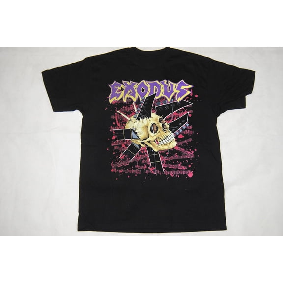 Exodus Band Black T-Shirt Cotton Full Size Unisex S-5XL TH285