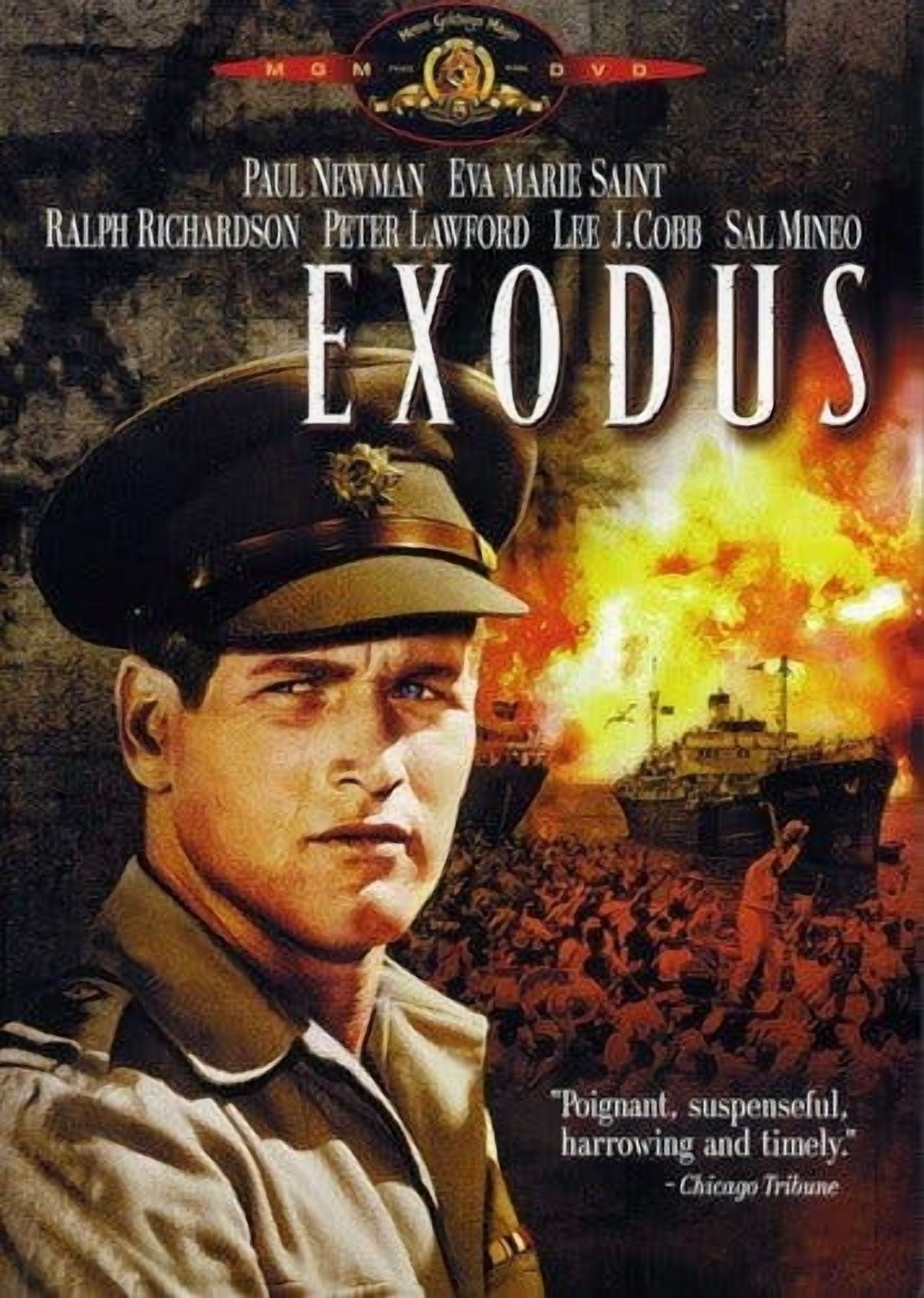 Exodus (DVD) - Epic 1960 Movie Featuring Paul Newman, Eva Marie