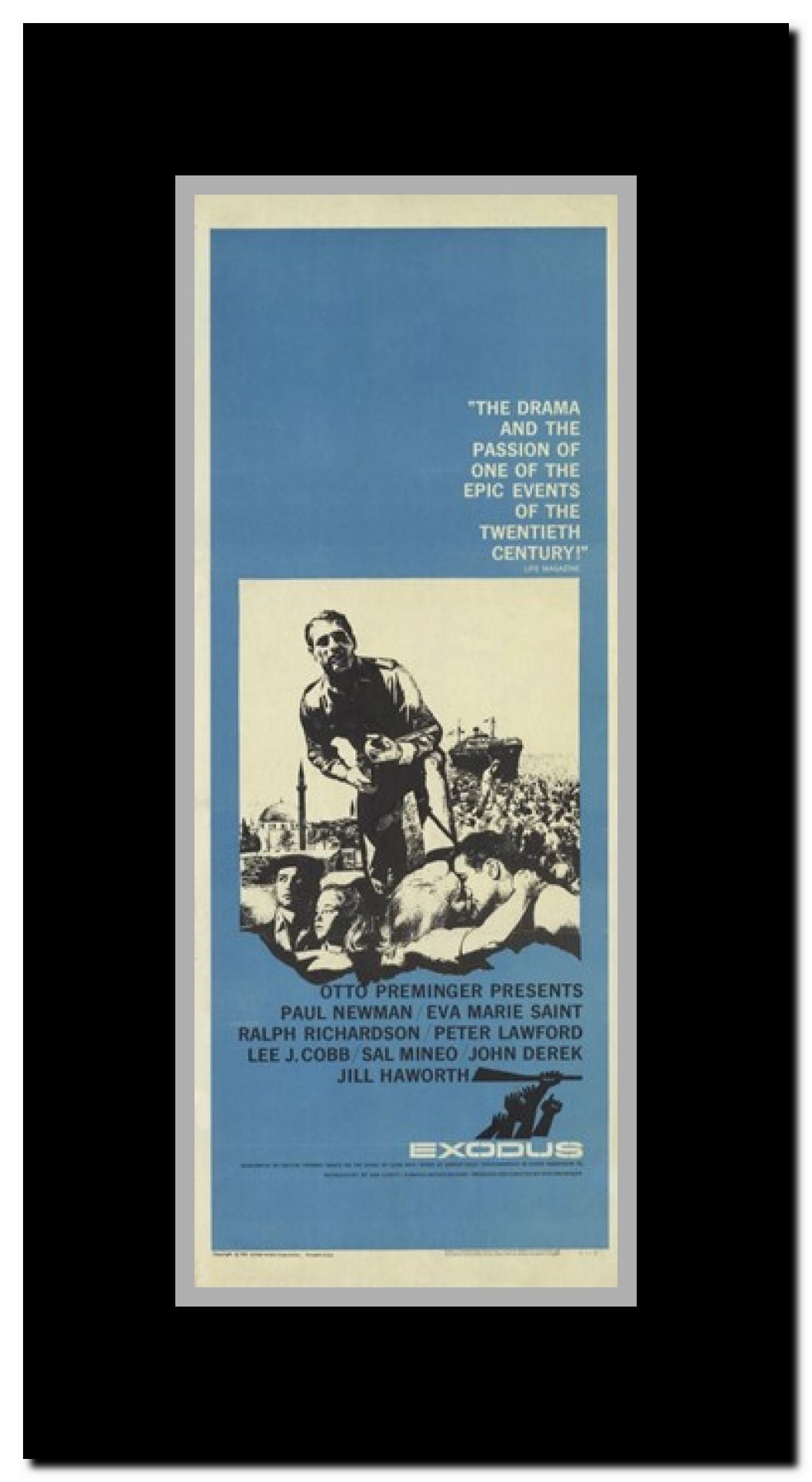 Exodus Framed Movie Poster