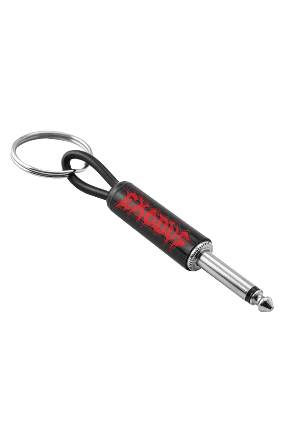 Logo Guitar Plug Keychain