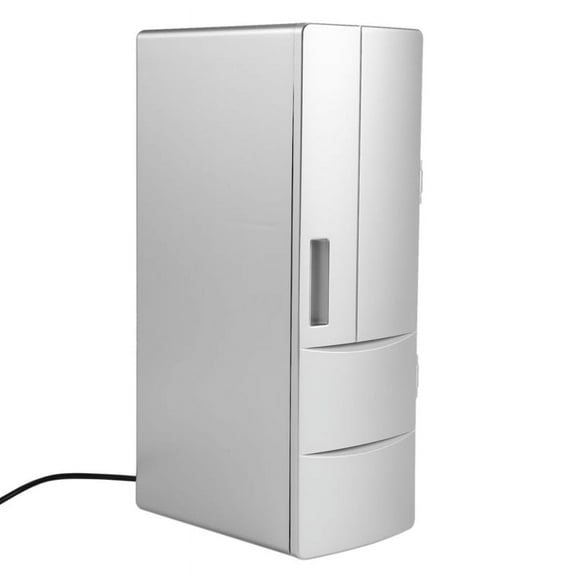 Exogio Portable Mini USB Refrigerator, Silver