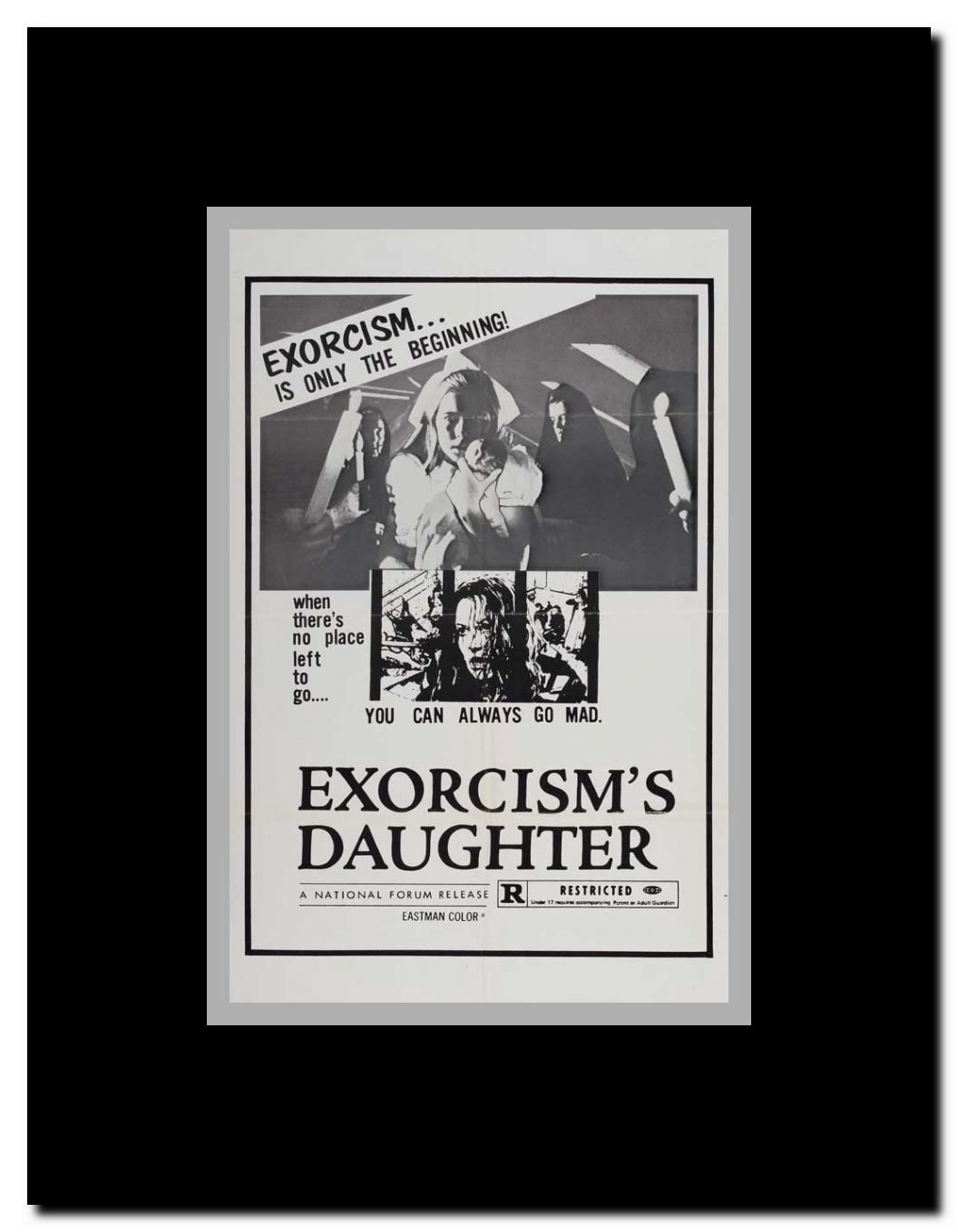 Exorcism's Daughter Framed Movie Poster