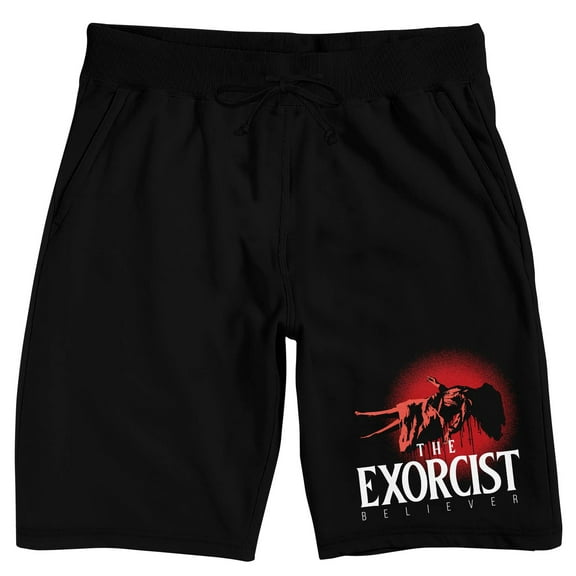 Exorcist (2023) Believer Men's Black Lounge Shorts-XL