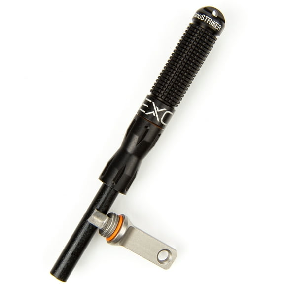 Exotac nanoSTRIKER XL Ultra-Light Ferrocerium Rod Firestarter - Black