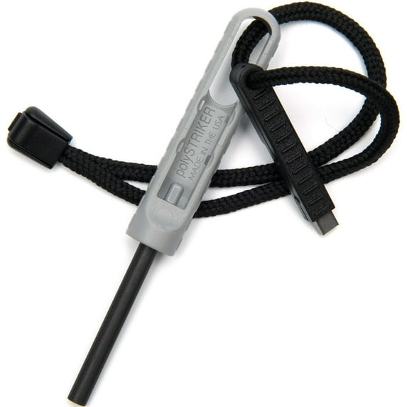 Exotac polySTRIKER Ultra-Light Ferrocerium Rod Firestarter - Gray