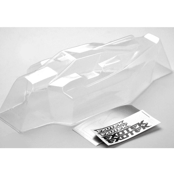 Exotek EB410 1/10 Buggy Body 'Edge' Lightweight Clear Body Un Painted (ETK1830)