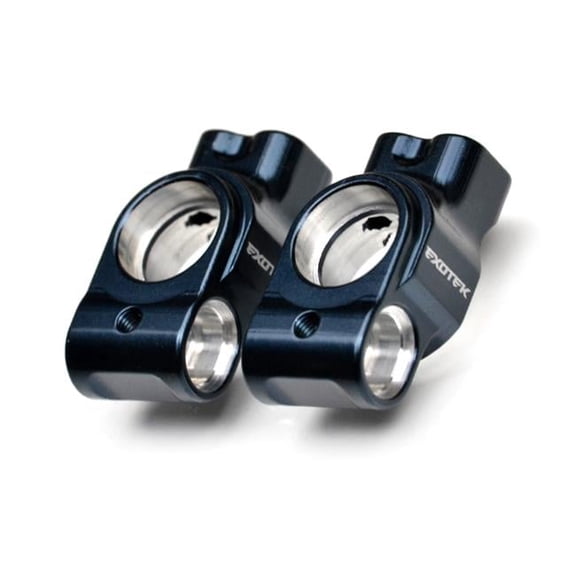 Exotek 2023 EB410.2 Heavy Duty Rear Hub Set 7075 Aluminum