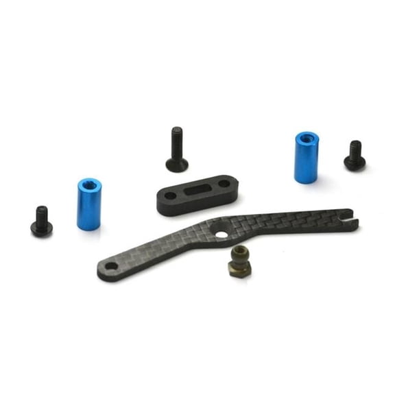 Exotek Racing EXO2251 F1 Ultra Carpet Inline Strap CF for Toys Accessories