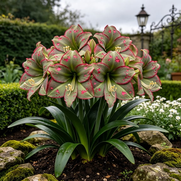 Exotic Amaryllis for Gardens-Aromatic Intoxicating-Low Maintenance-Ideal for Beds Borders, Plant Pots & Planters