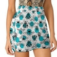 thumbnail image 1 of Exotic Beetles Women's skirt Aesthetic skirts New Fashion Short Skirts Nature White Pattern Summer Spring Fly, 1 of 7