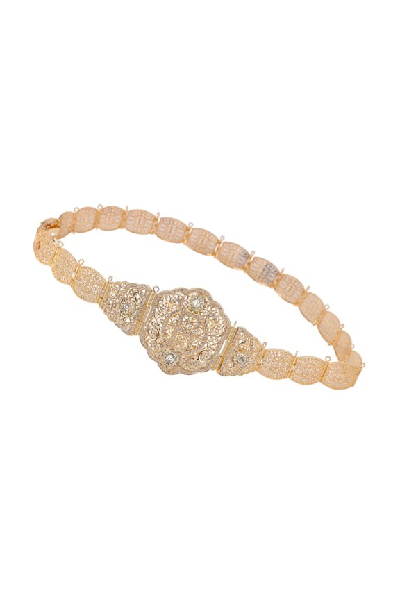 Exotic Belly Chain Body Jewelry For Women Design Metallic Waist Chain Decorative Wedding Party Accessory