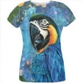 thumbnail image 1 of Exotic Blue Gold Macaw All Over Womens T Shirt Multi 2XL, 1 of 2