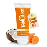Exotic Carrot Tanning Gel - Advanced Moisturizing Formula with Vitamin E, Beta-Carotene, and Coconut Oil - Luxurious Coconut Carrot Fragrance - 148ml/5 Fl Oz