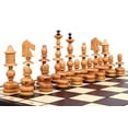 thumbnail image 1 of Exotic Chess Set, Hand Craved Wood Chess Pieces, Chess Board & Storage, 1 of 4