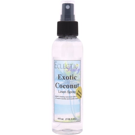 Exotic Coconut Linen Spray (Double Strength), 4 ounces