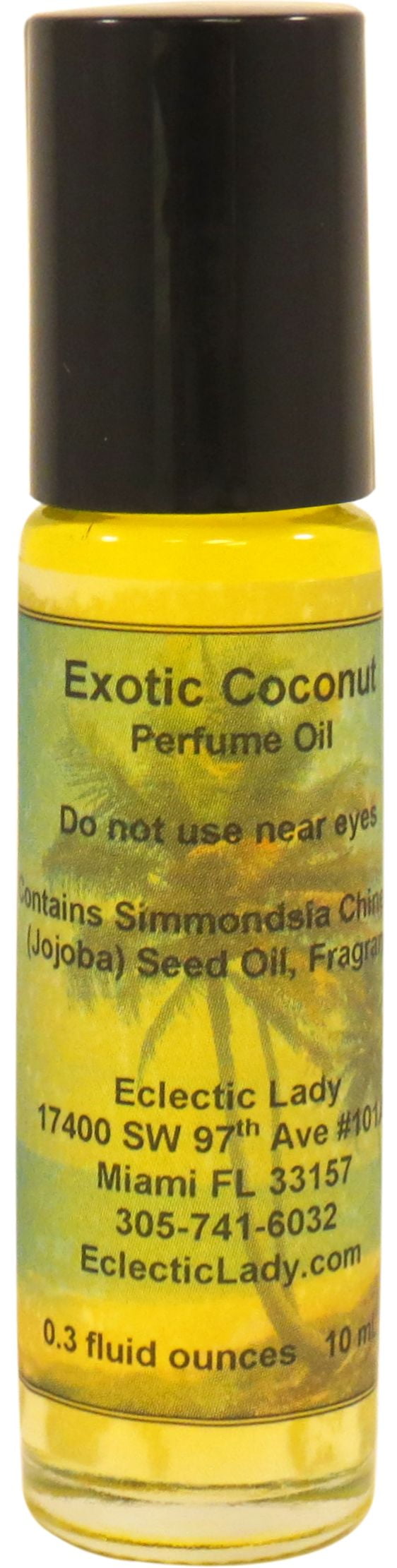 Exotic Coconut Perfume Oil, 0.3 Oz Portable Roll-On Fragrance - Walmart.com