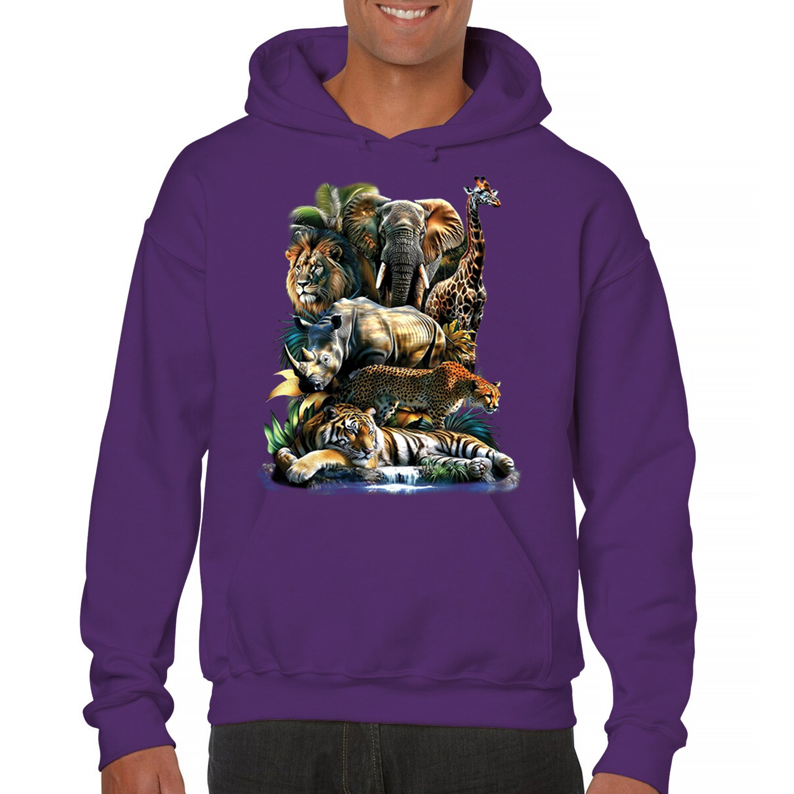 Zoo Hooded Sweatshirt - Animal Paradise