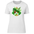 thumbnail image 1 of Exotic Colorful Tropical Plants T-Shirt Women -Image by Shutterstock, Female Small, 1 of 2