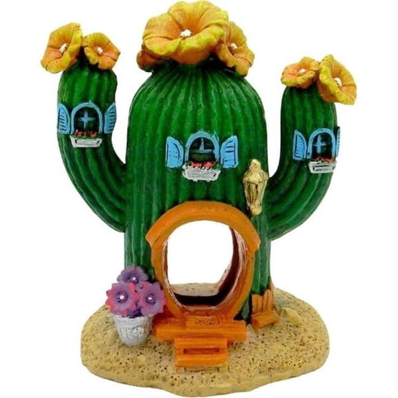 Exotic Environments EE-1982 Cactus Hideaway - Green - Small - Case of 36
