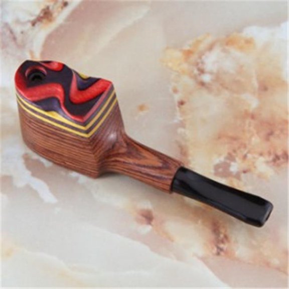Exotic Honduras Wood Capper With Rainbow Wood Cap