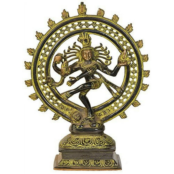 Exotic India Lord Shiva as Nataraja Black Green Color