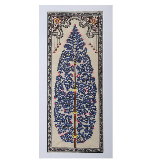 Exotic India Paata Tree Artwork - Entryway Wall Decor