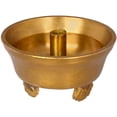thumbnail image 1 of 2 Inch Small Puja Diya Brass Lamp - Traditional Oil Light Vessel, 1 of 2