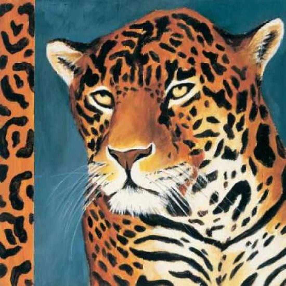 Exotic Jaguar Canvas Art - Tara Gamel (24 x 24)