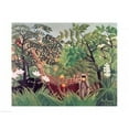 thumbnail image 1 of Exotic Landscape 1910 Poster Print by Henri Rousseau - 24 x 18 in., 1 of 1