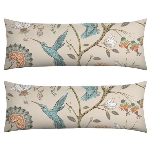 Exotic Mandala Body Pillow Cover 20x54 - Soft Boho Pattern Full Body Pillow Case with Invisible Zipper, Retro Ethnic Pillowcase, Breathable & Stretchy