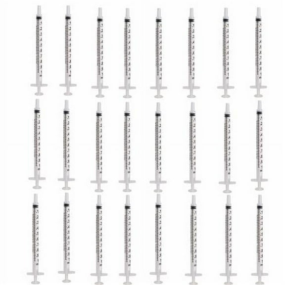 Exotic Nutrition 1mL Slip-Tip Feeding Syringes 24 pack