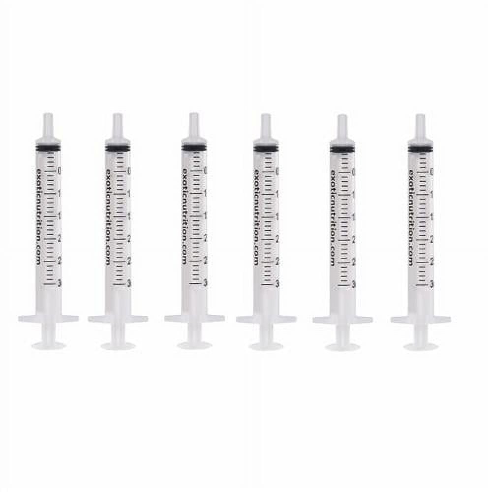 Exotic Nutrition 3mL Slip-Tip Syringe 6 pack