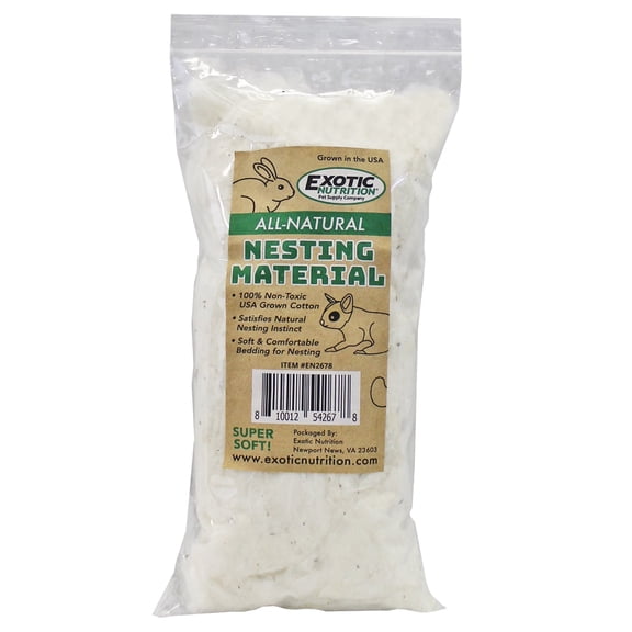 Exotic Nutrition All-Natural Nesting Material 1.5 oz