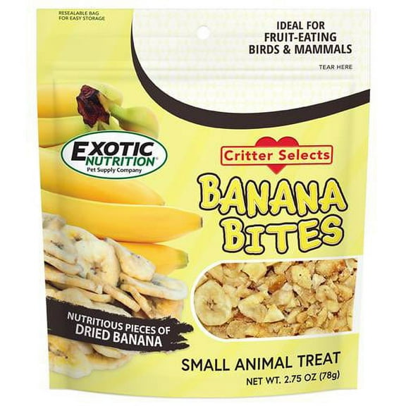 Exotic Nutrition Banana Bites 2.75 oz.