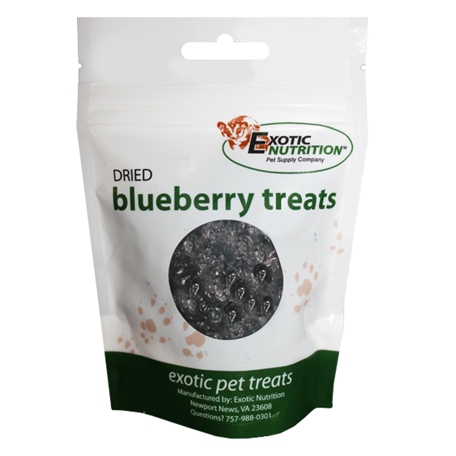 Exotic Nutrition Blueberry Treat 2.12 oz.