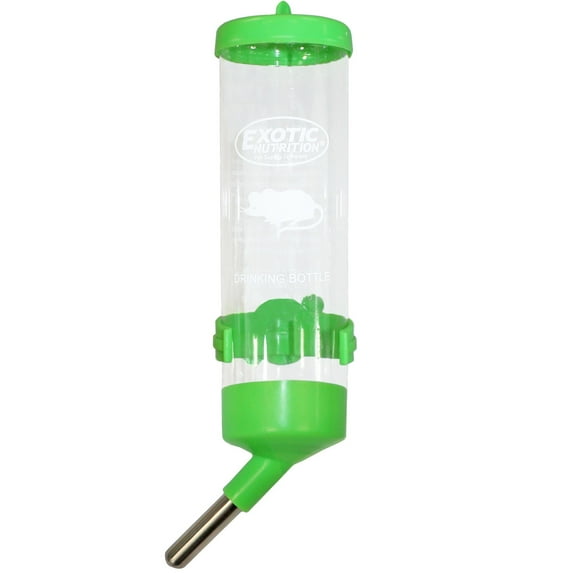 Exotic Nutrition Crystal Clear Water bottle 4 oz.