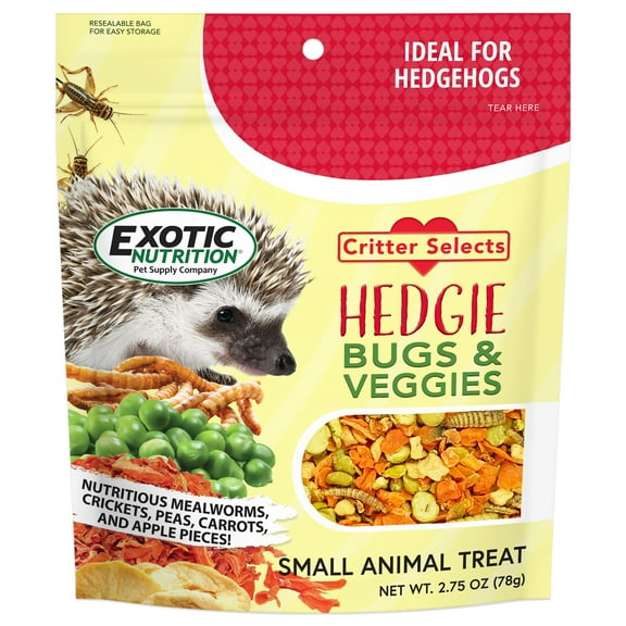 Exotic Nutrition Hedgie Bugs & Veggie
