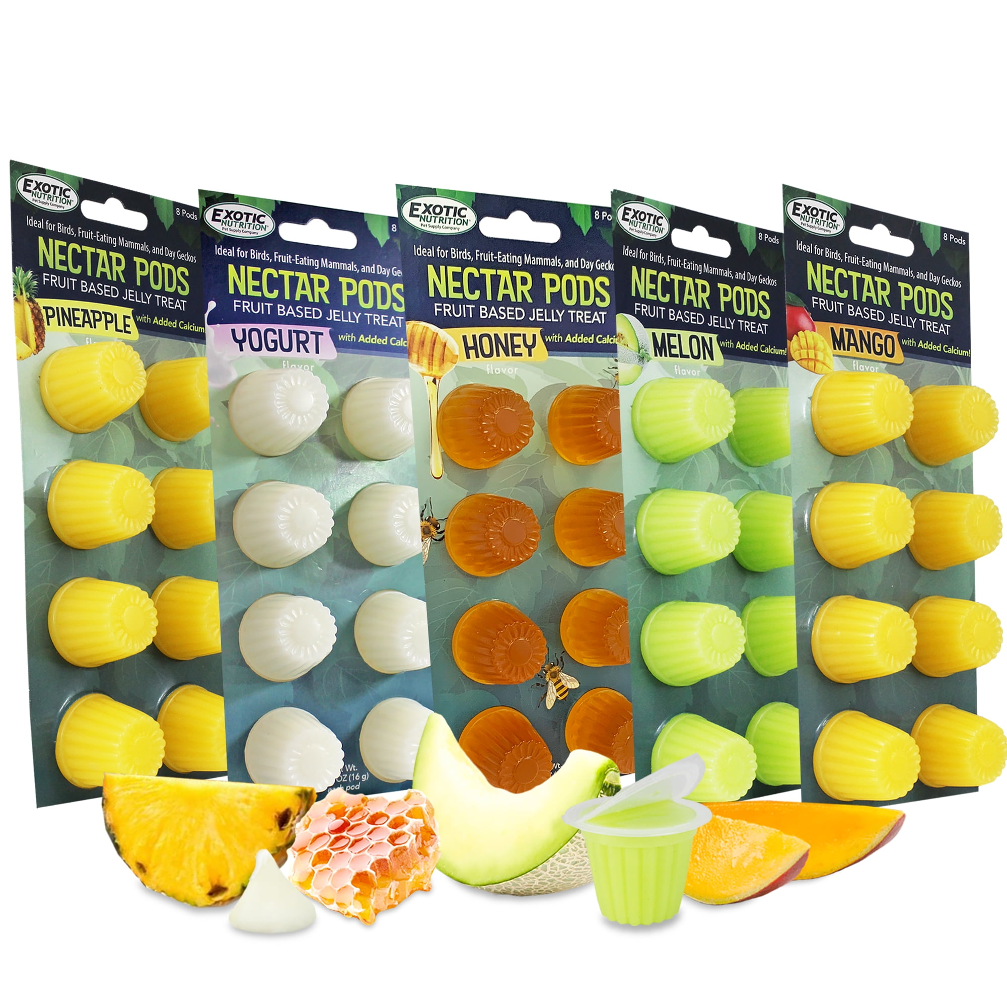 Exotic Nutrition Nectar Pods 5 Flavor Variety Pack